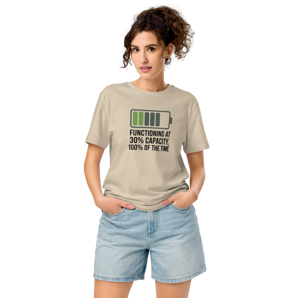 Functioning At 30% Capacity 100% Of The Time