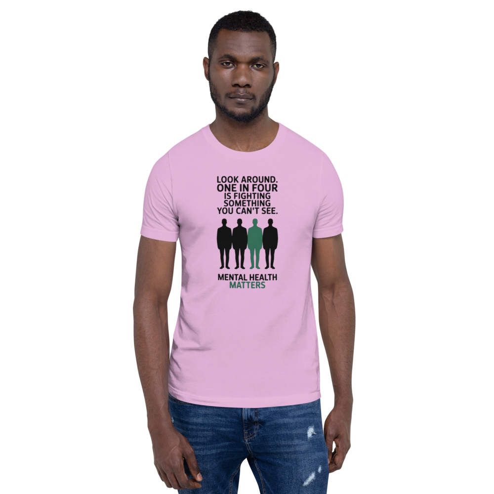 Look around. One in four is fighting something you can't see.